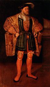 portrait du comte de Palatinat OttHenri, duc de Neuburg (1502-1559) à Maître (allemand inconnu)