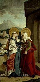 La réunion Marie et d'Anna.