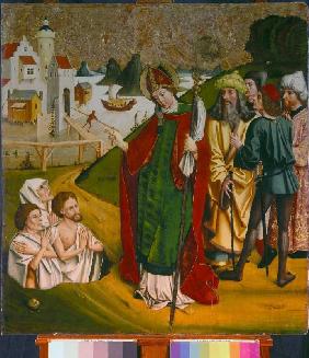 Saint Nicolas éveille trois morts à la vie