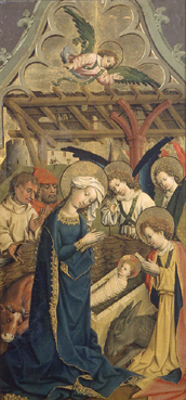 Die Geburt Christi à Maître du château de Lichtenstein