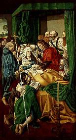 Le décès de la Sainte vierge à Maître de Sisla, Espagne