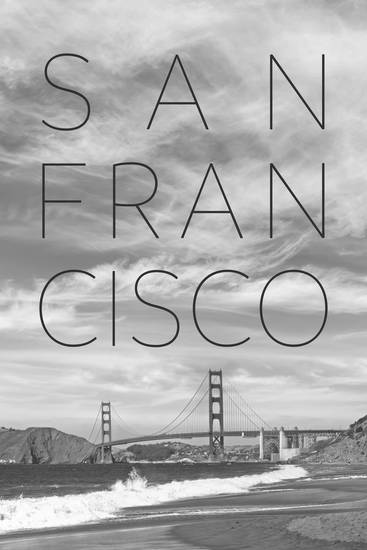 Golden Gate Bridge & Baker Beach | Texte & Skyline
