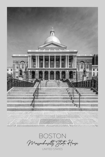 En point de mire : BOSTON Massachusetts State House 
