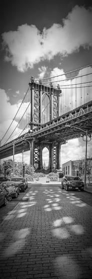 NEW YORK CITY Manhattan Bridge | Panorama vertical