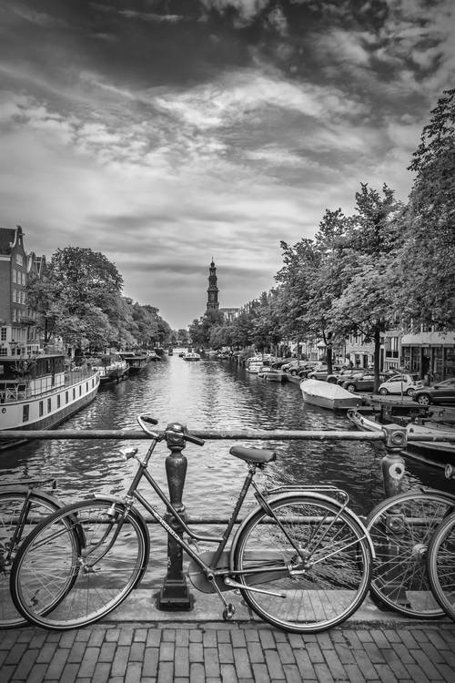 Typique d\'Amsterdam | Monochrome à Melanie Viola