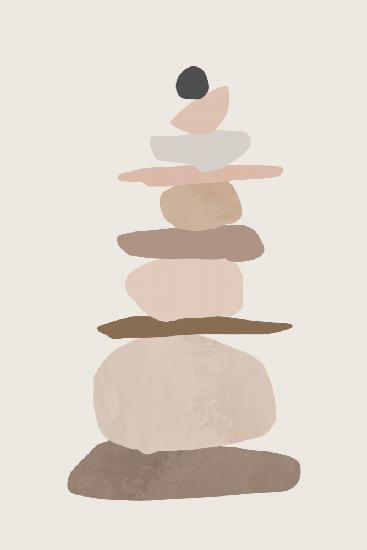 Rock balancing Art