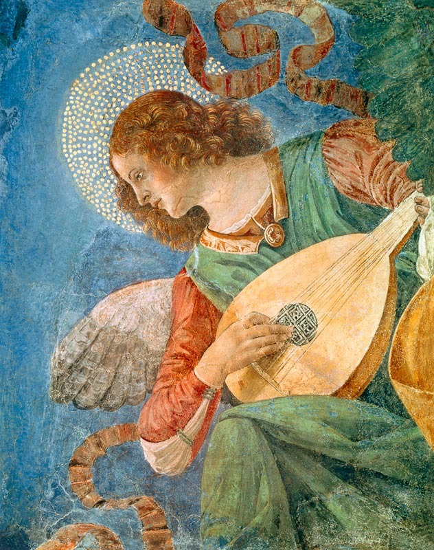 Angel Musician à Melozzo da Forli