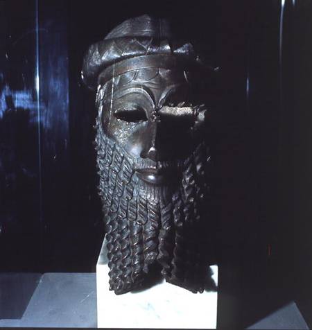 Head of Sargon I (c.2334-2279 BC) 2334-2200 BC à Mésopotamien