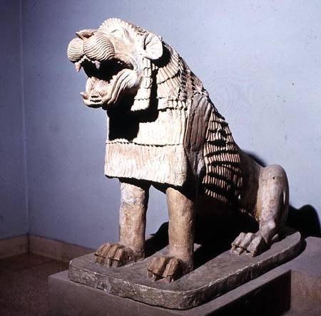 Lion à Mésopotamien
