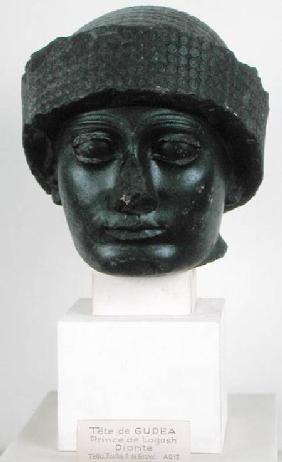 Head of Gudea, Prince of Lagesh, from Telloh (ancient Girsu) Neo-Sumerian