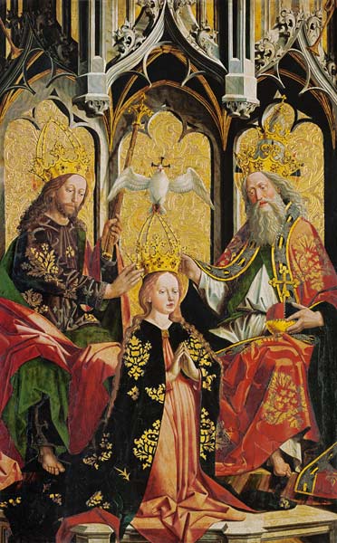 M.Pacher / Coronation of the Virgin Mary à Michael Pacher
