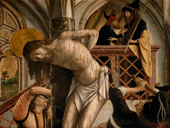 The Flagellation of Christ à Michael Pacher
