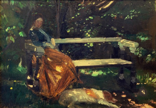Anna Ancher , In the Garden à Michael Peter Ancher