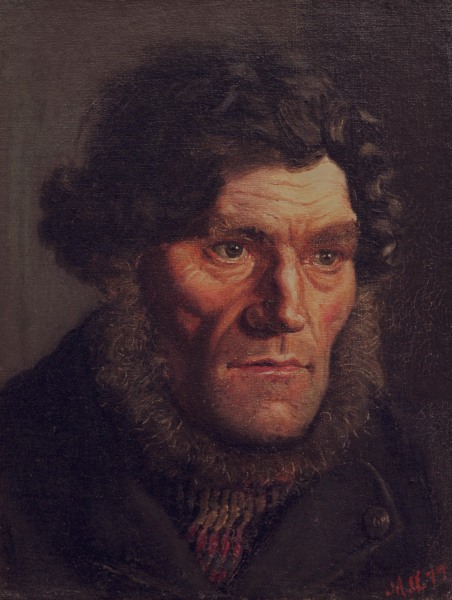 Fisherman Nils Henriksen à Michael Peter Ancher