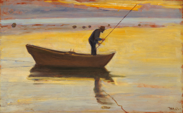 Pêche à l'anguille à Michael Peter Ancher