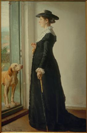 Porträt meiner Frau. Die Malerin Anna Ancher