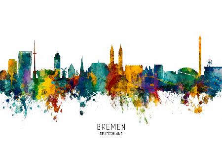Bremen Germany Skyline