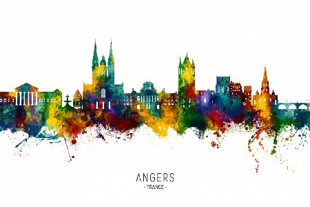 Angers France Skyline