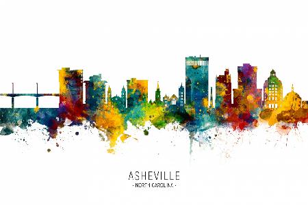 Asheville North Carolina Skyline