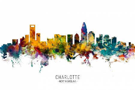 Charlotte North Carolina Skyline