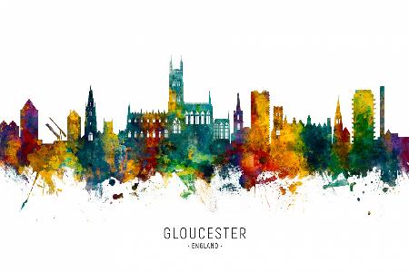 Gloucester England Skyline