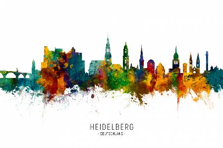 Heidelberg Germany Skyline