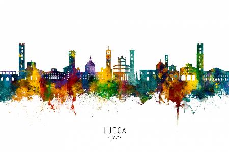Lucca Italy Skyline