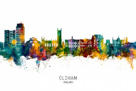 Oldham England Skyline