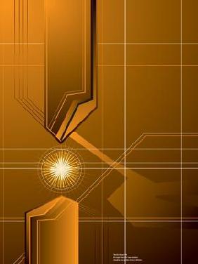 golden arrow background