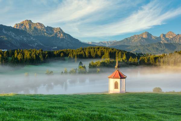 Kapelle am Hergratsrieder See à Michael Valjak