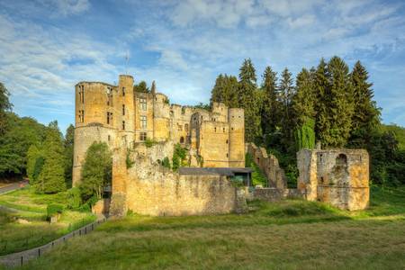 Burg Beaufort in Luxemburg