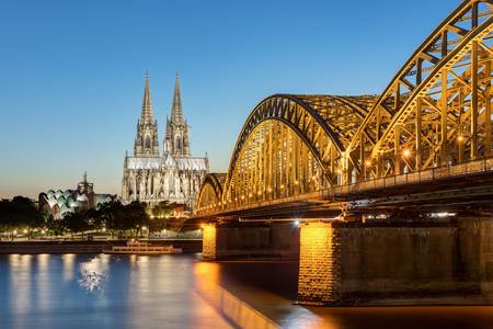 Köln am Abend