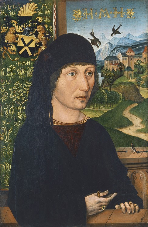 Portrait of Levinus Memminger à Michael Wolgemut