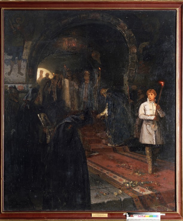 The Supplicants at the Court of the Tsar à Michail Wassiljew. Nesterow
