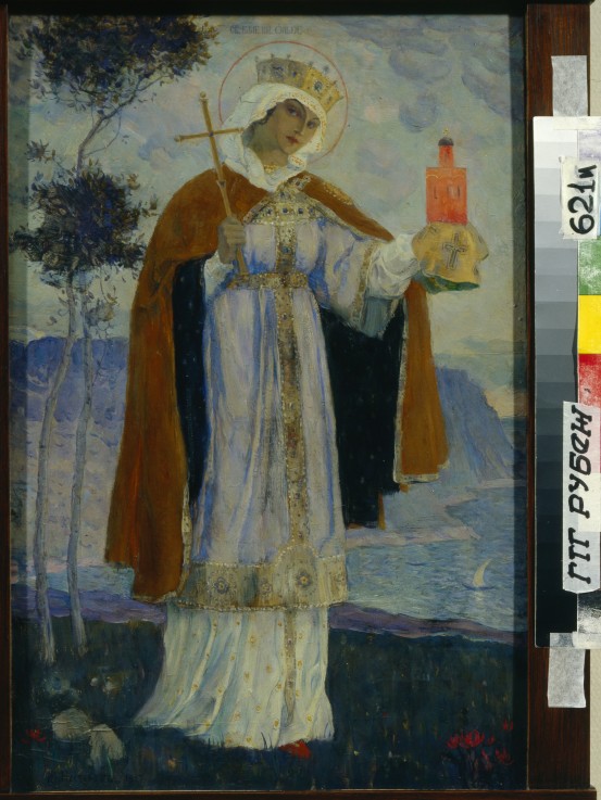Saint Olga, Princess of Kiev à Michail Wassiljew. Nesterow