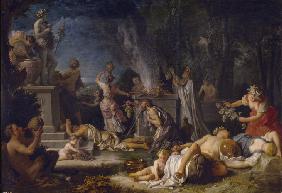 The Offering to Bacchus