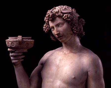 Bacchus, detail à Michelangelo Buonarroti