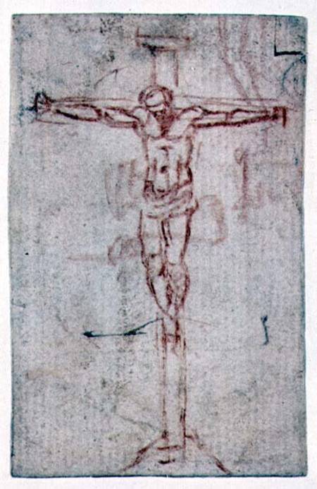 Christ on the Cross à Michelangelo Buonarroti
