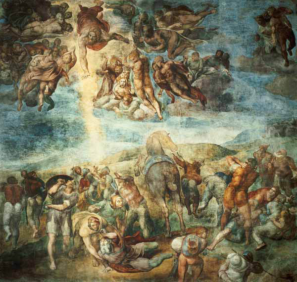 la conversion de Paul à Michelangelo Buonarroti