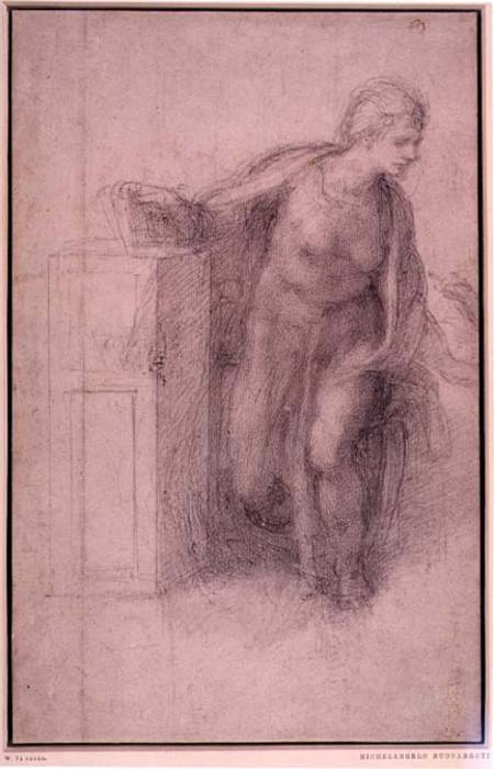 Figure Study à Michelangelo Buonarroti