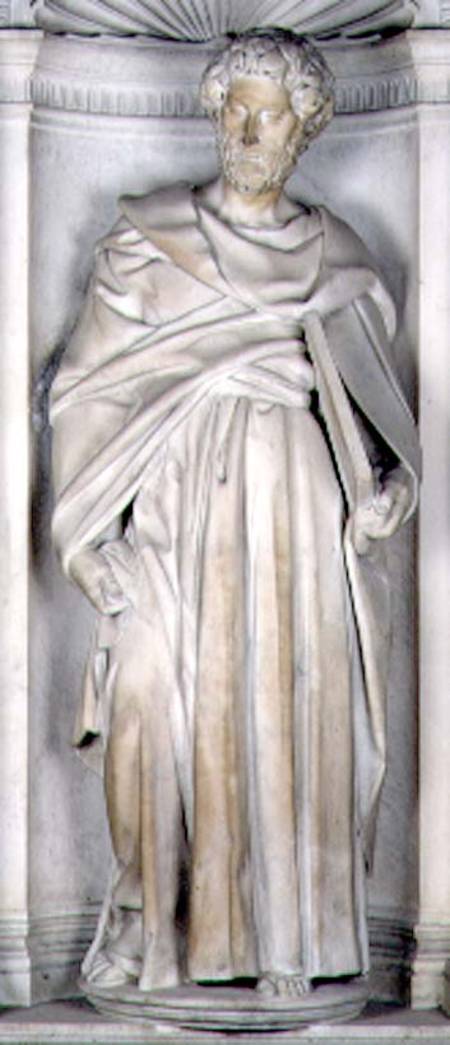 St. Peter, from the Piccolomini altar à Michelangelo Buonarroti