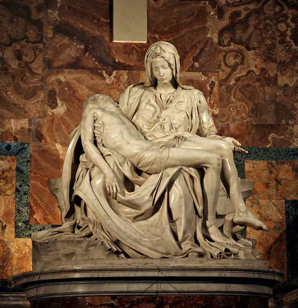 Pietà à Michelangelo Buonarroti