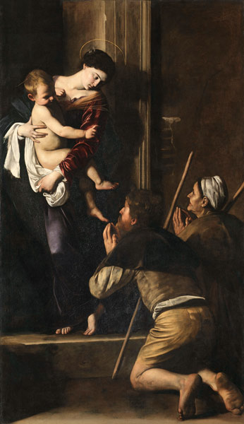 Madonna di Loreto à Michelangelo Caravaggio, dit le Caravage