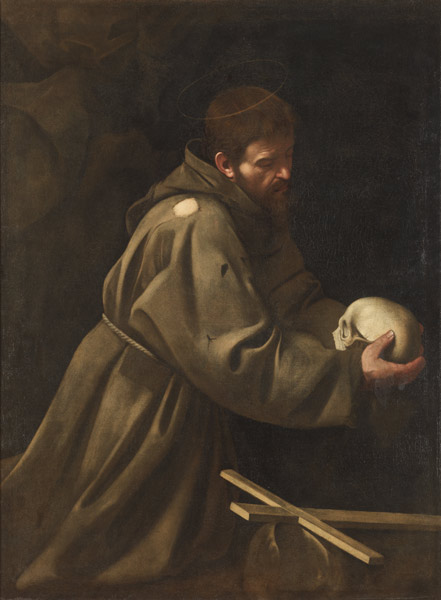Caravaggio, Franz von Assisi à Michelangelo Caravaggio, dit le Caravage