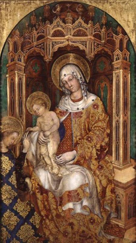 The Mystic Marriage of St. Catherine of Alexandria à Michele Giambono