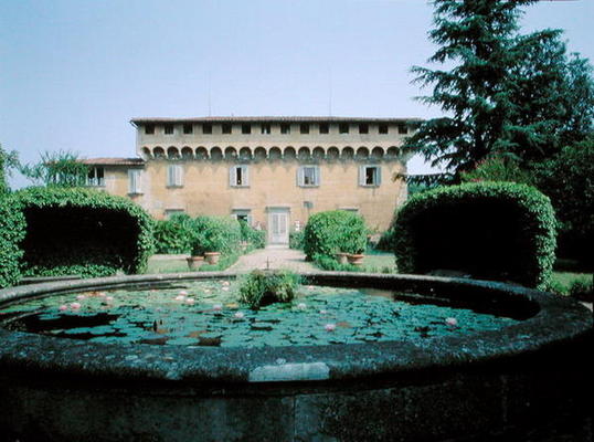 Villa Medicea di Careggi, begun 1459 (photo) à Michelozzo  di Bartolommeo