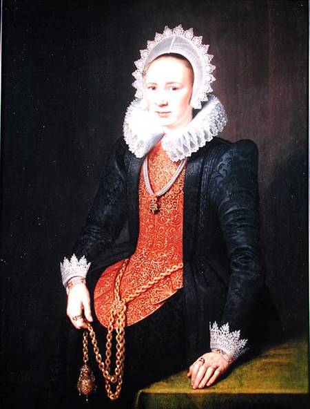 Portrait of a Lady aged 29 à Michiel Jansz. van Miereveld