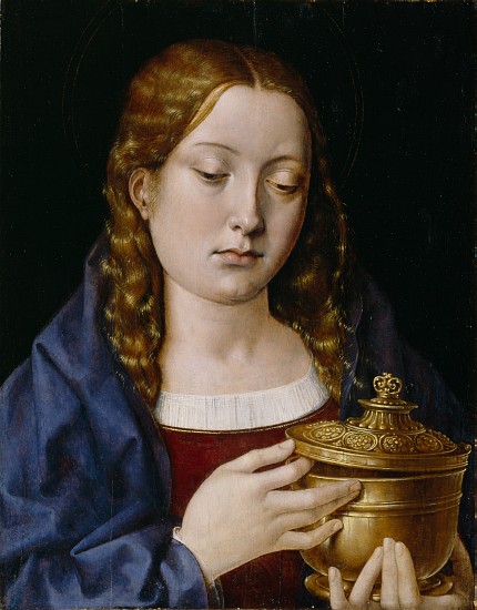 Catherine of Aragon as the Magdalene à Michiel Sittow
