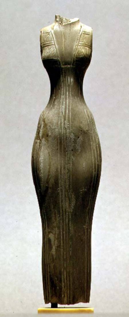 Female statuette à Middle Kingdom Egyptian