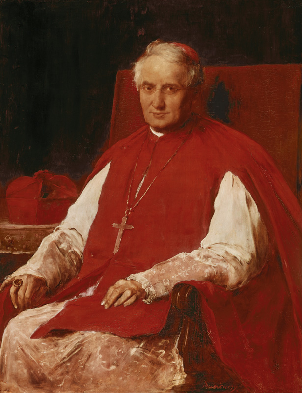 portrait du cardinal Haynald. à Mihály Munkácsy